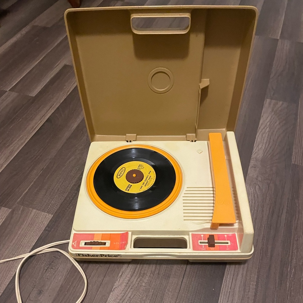 Vintage Fisher-Price Record Player
